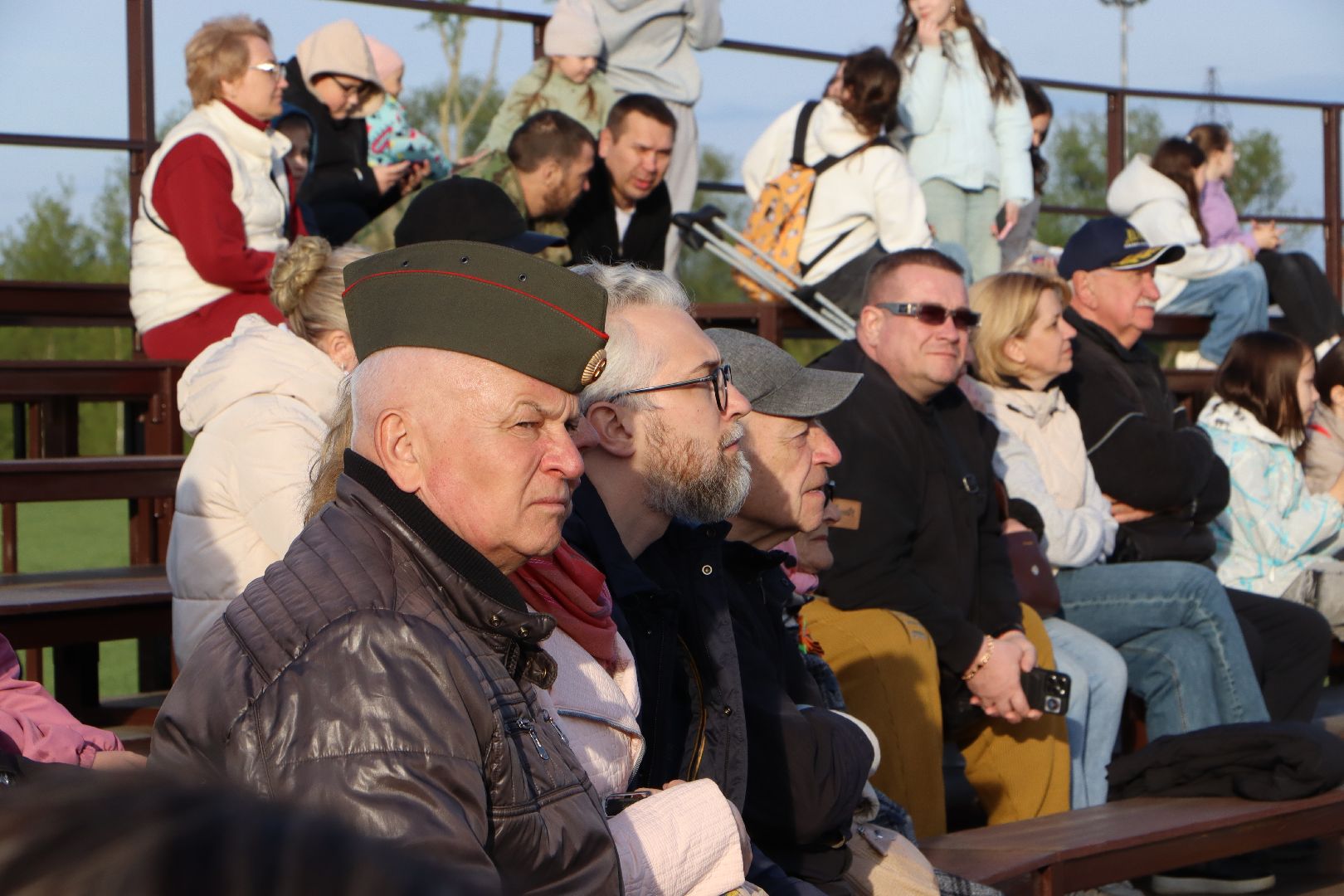 серебряные пруды, парк серебряный, день победы, треугольники надежды, 9 мая, 80 лет победе,