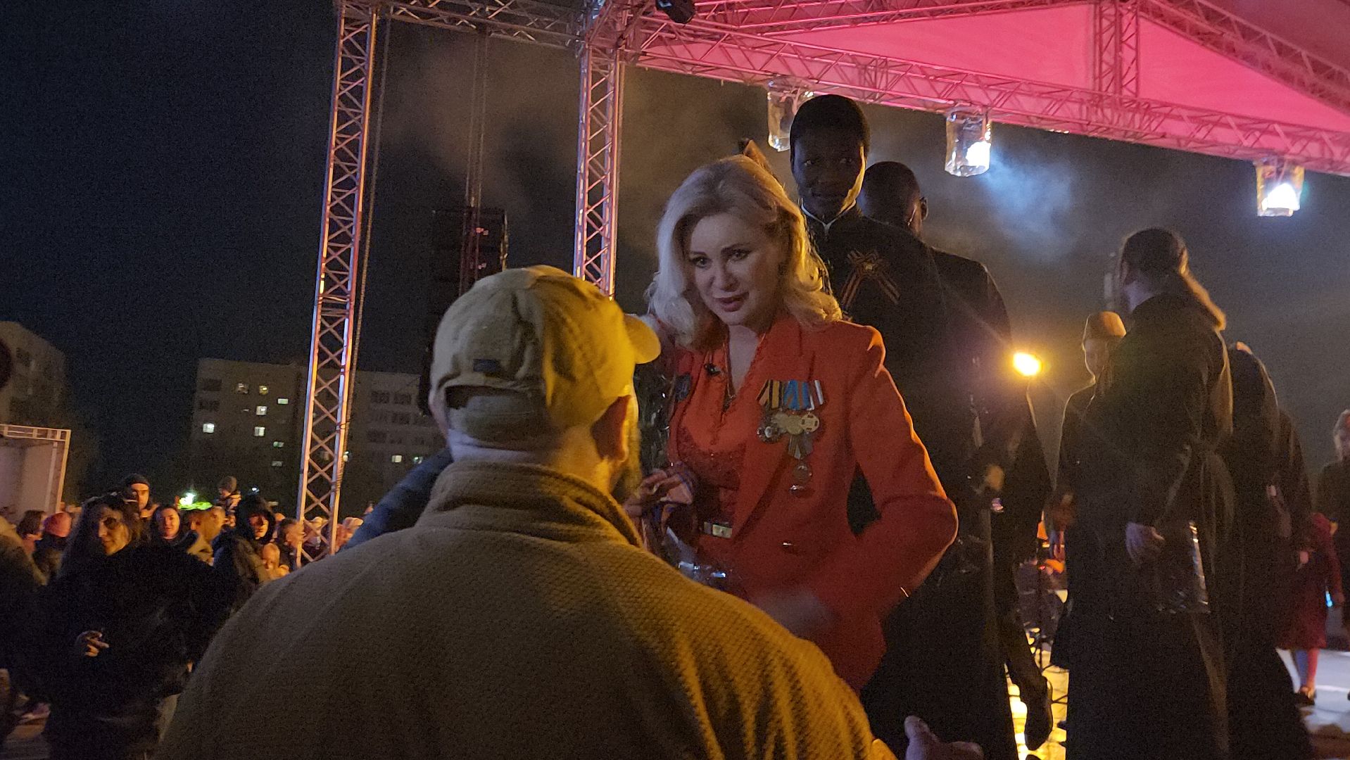 День Победы, Истра, Концерт, Виктория Цыганова,