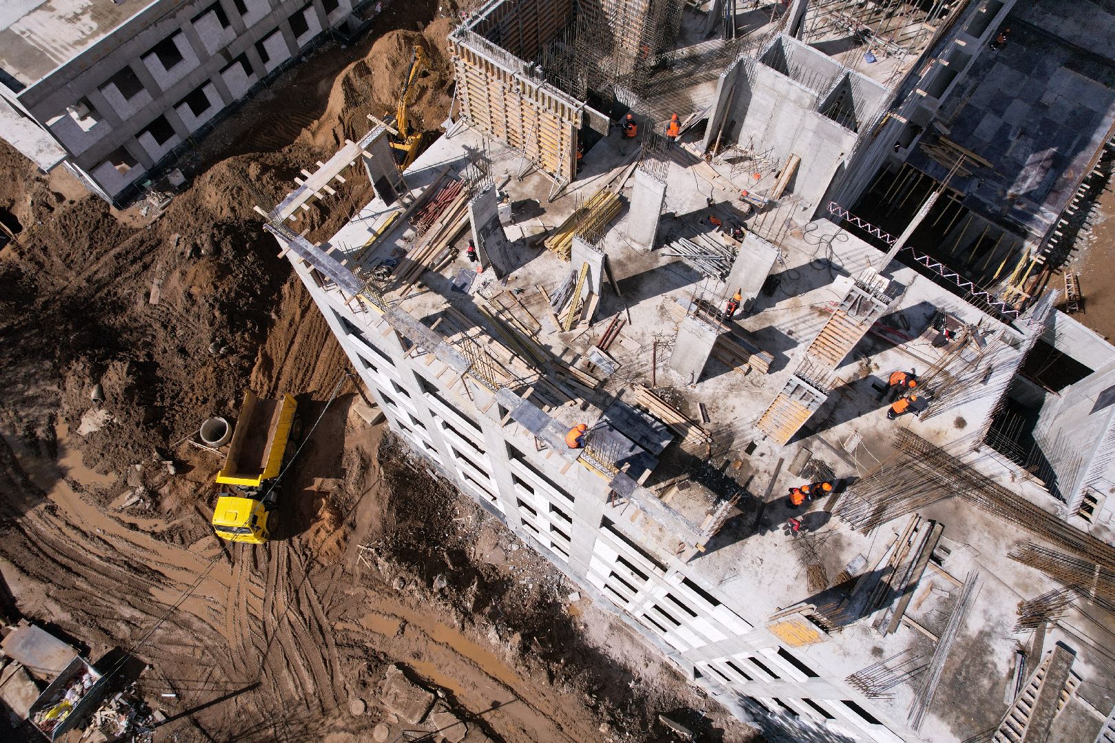 видео с коптера, поликлиника в королеве, медицина в королеве,