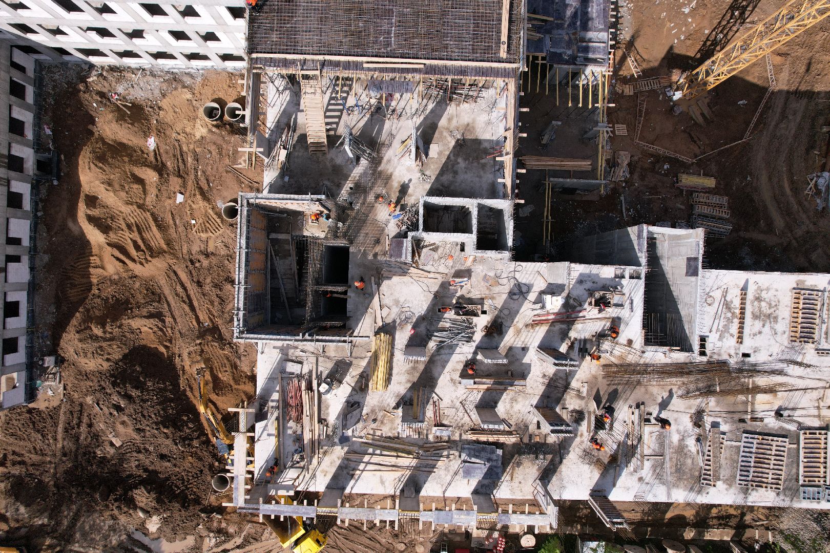 видео с коптера, поликлиника в королеве, медицина в королеве,