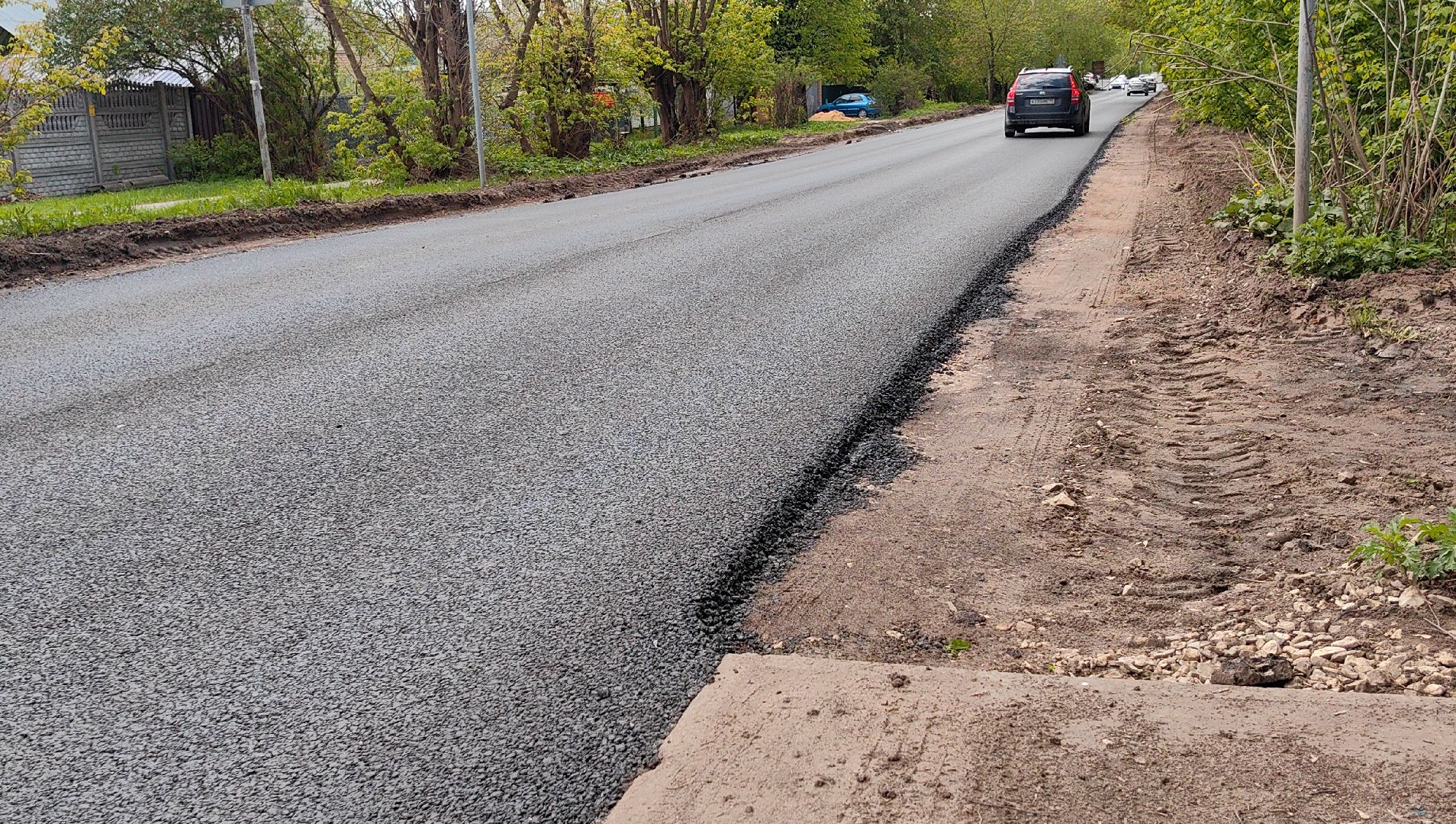 дорога, ремонт, асфальт, щебень, выездная администрация,