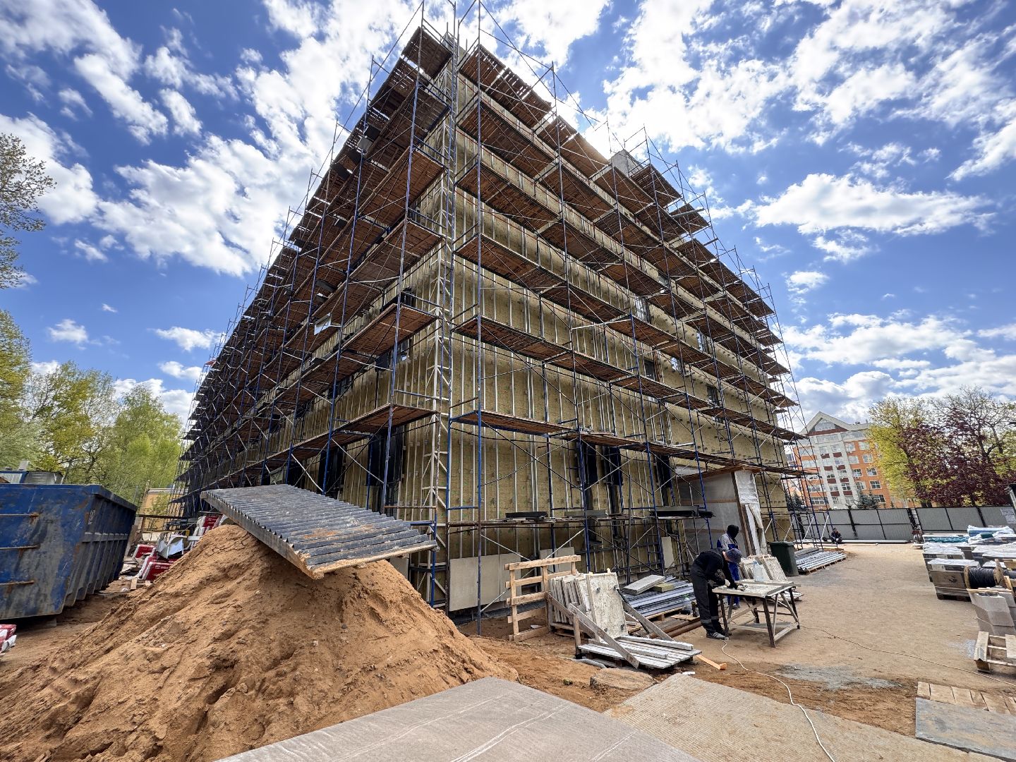 Строительство, Общежитие МГИМО, МГИМО Одинцово,