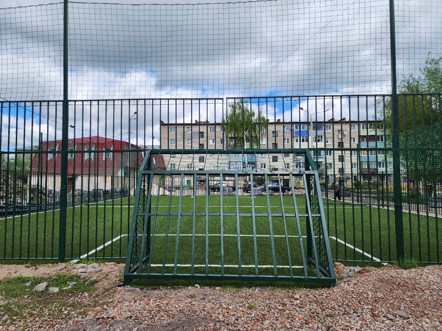 благоустройство двора, шатура, шатурский округ,