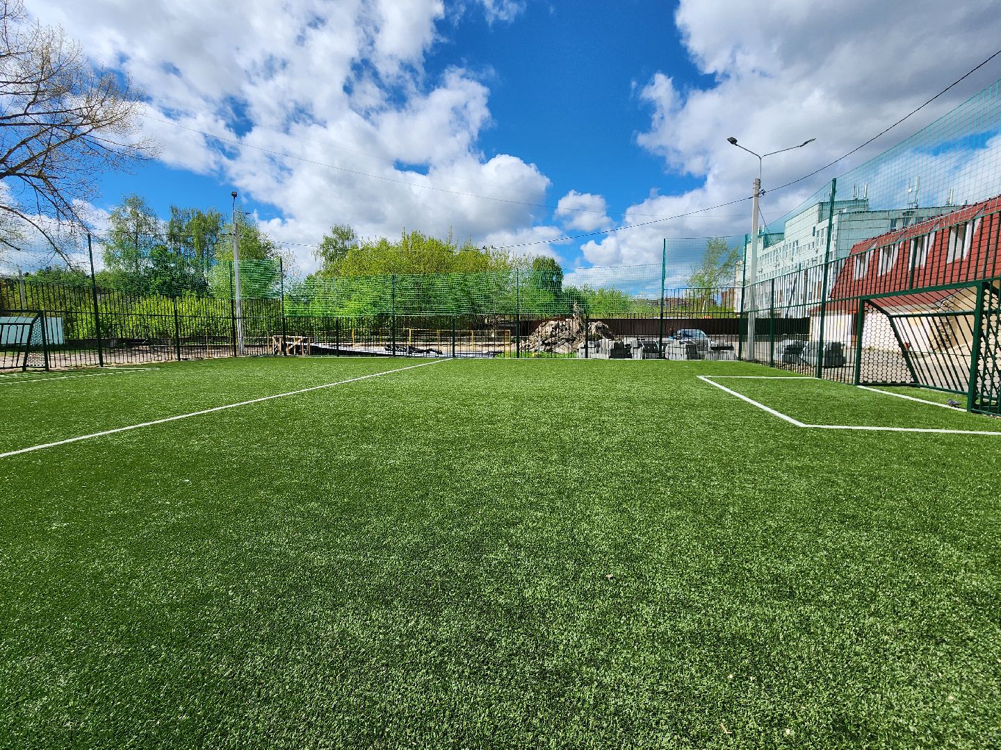 благоустройство двора, шатура, шатурский округ,