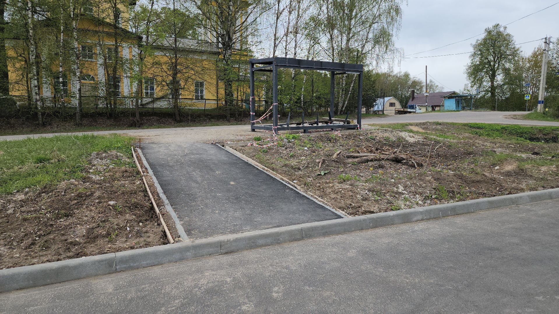 Здехово, новая остановка, Обновление остановок , щёлково,