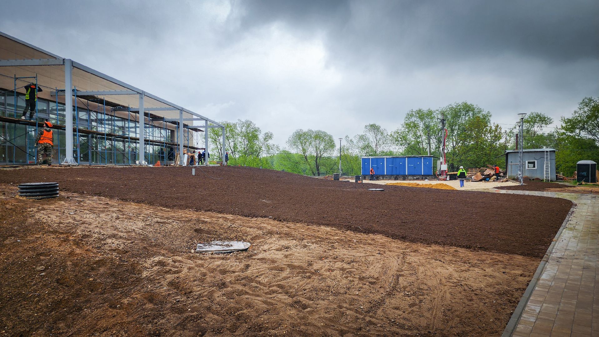 бронницы , физкультурно-оздоровительный комплекс , строительство фок,