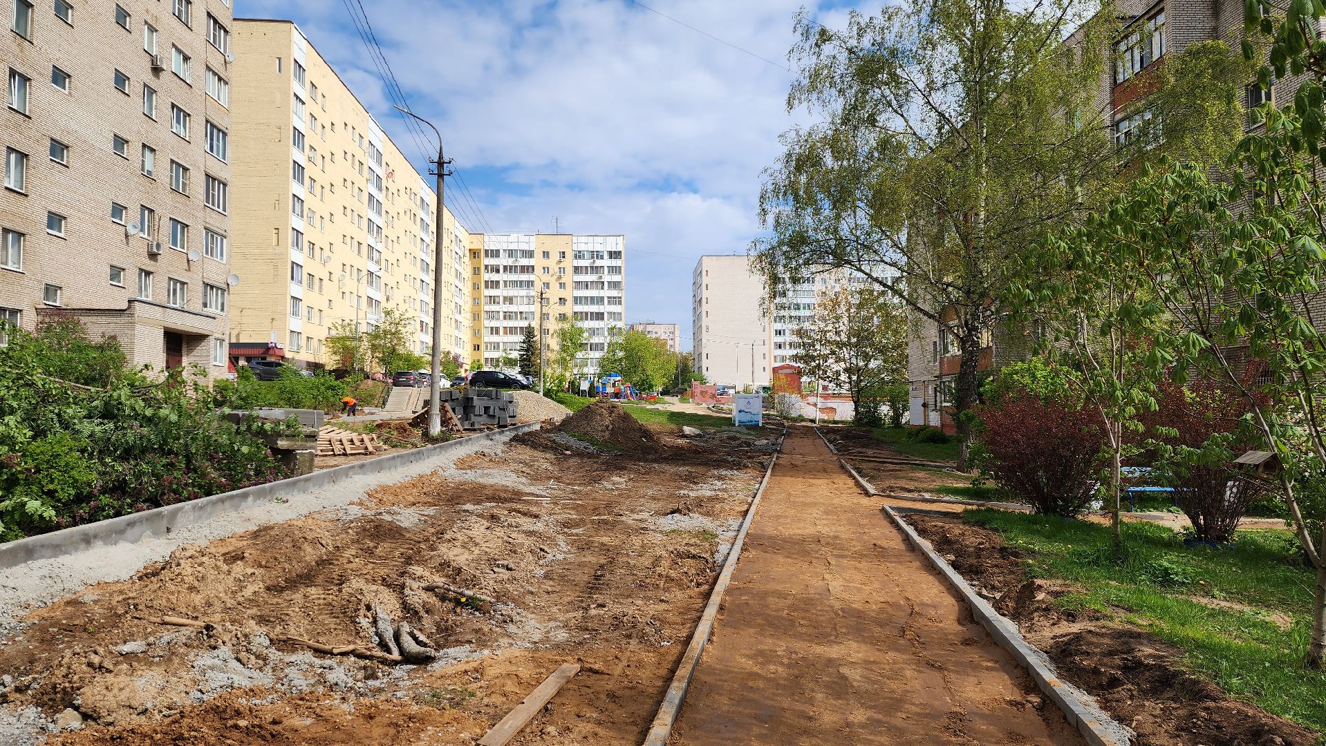 благоустройство, истра, дворы,