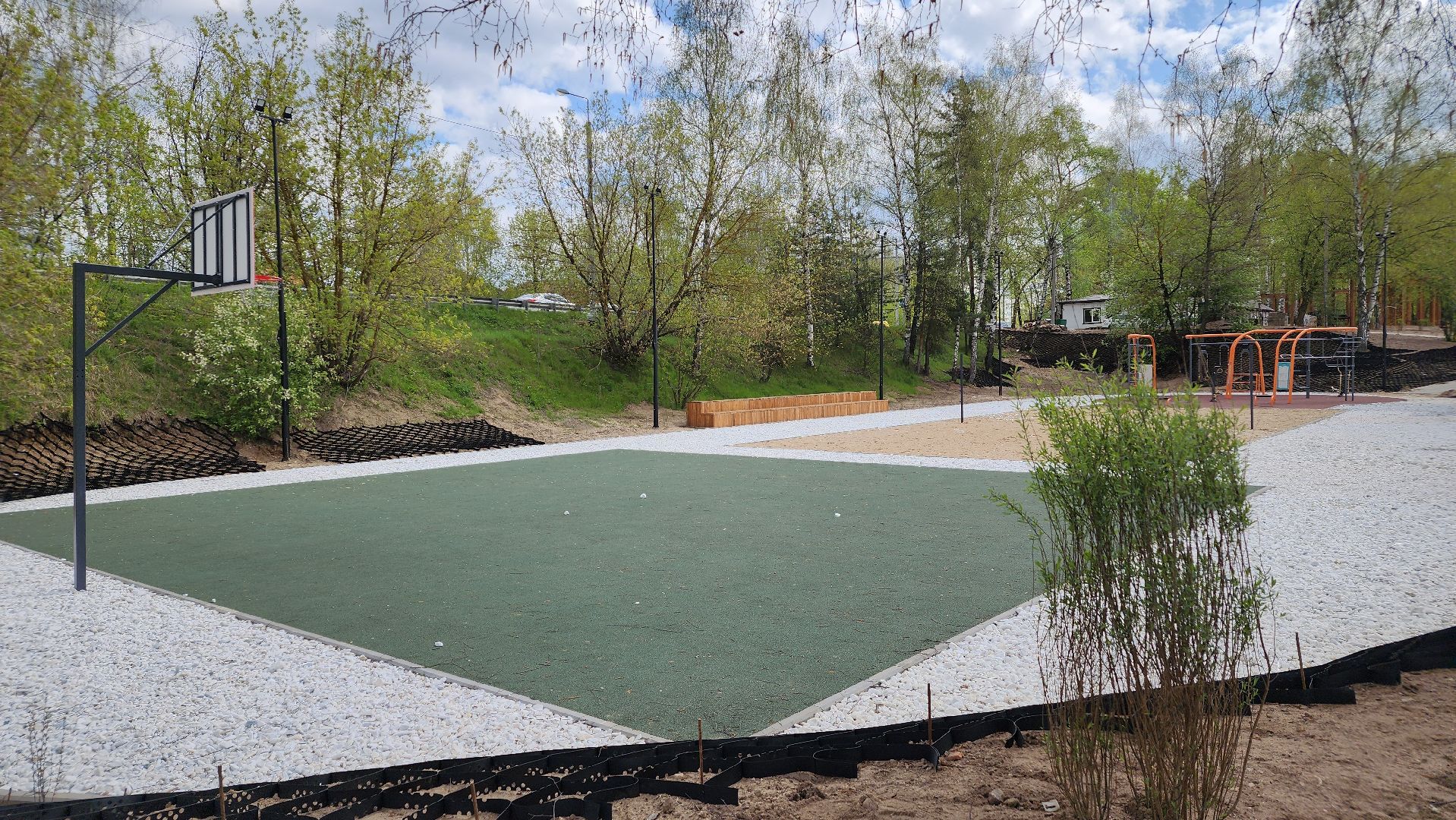 благоустройство, набережная, лосино-петровский,