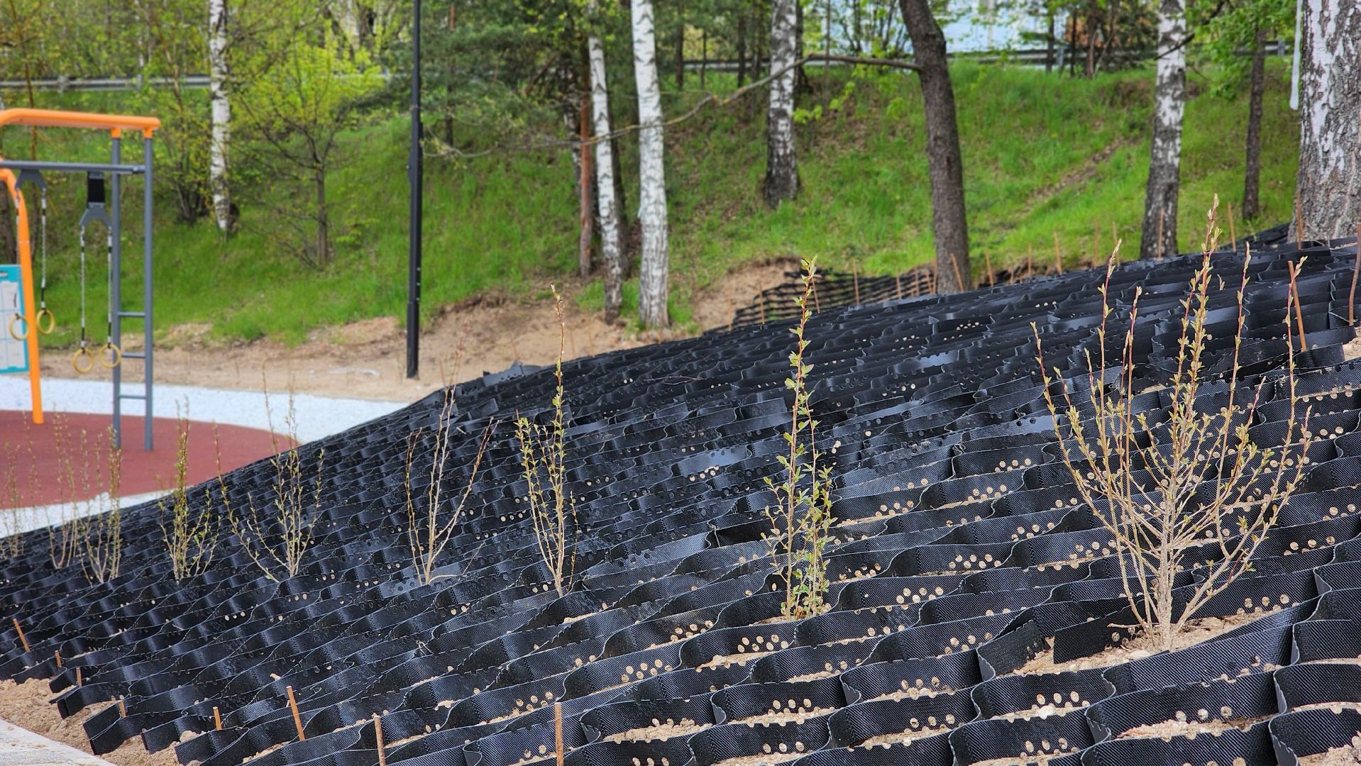 благоустройство, набережная, лосино-петровский,
