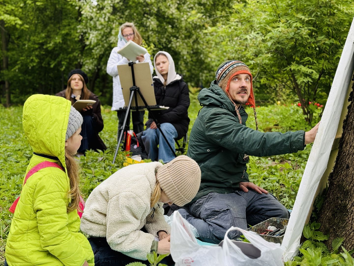 раменское , усадьба быково, пленэр, тюльпаны, достопримечательности,