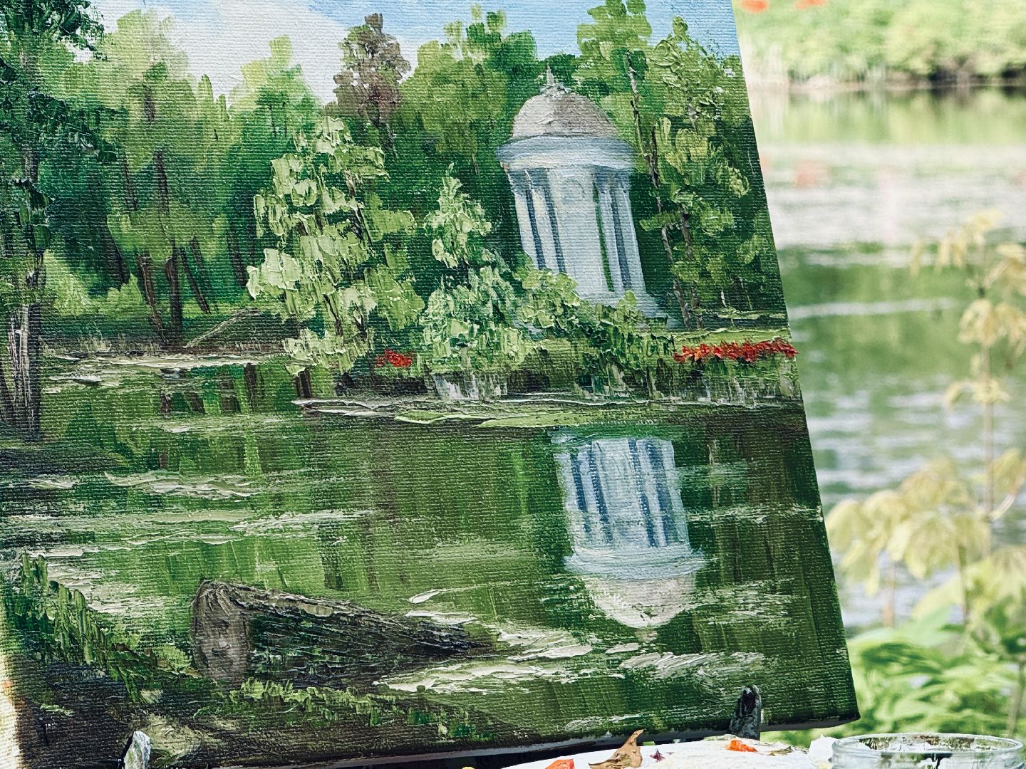 раменское , усадьба быково, пленэр, тюльпаны, достопримечательности,