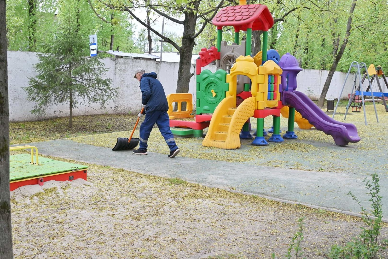 Власиха Солнечный, благоустройство территории, уборка улиц, обращения жителей, Власиха улица солнечная,