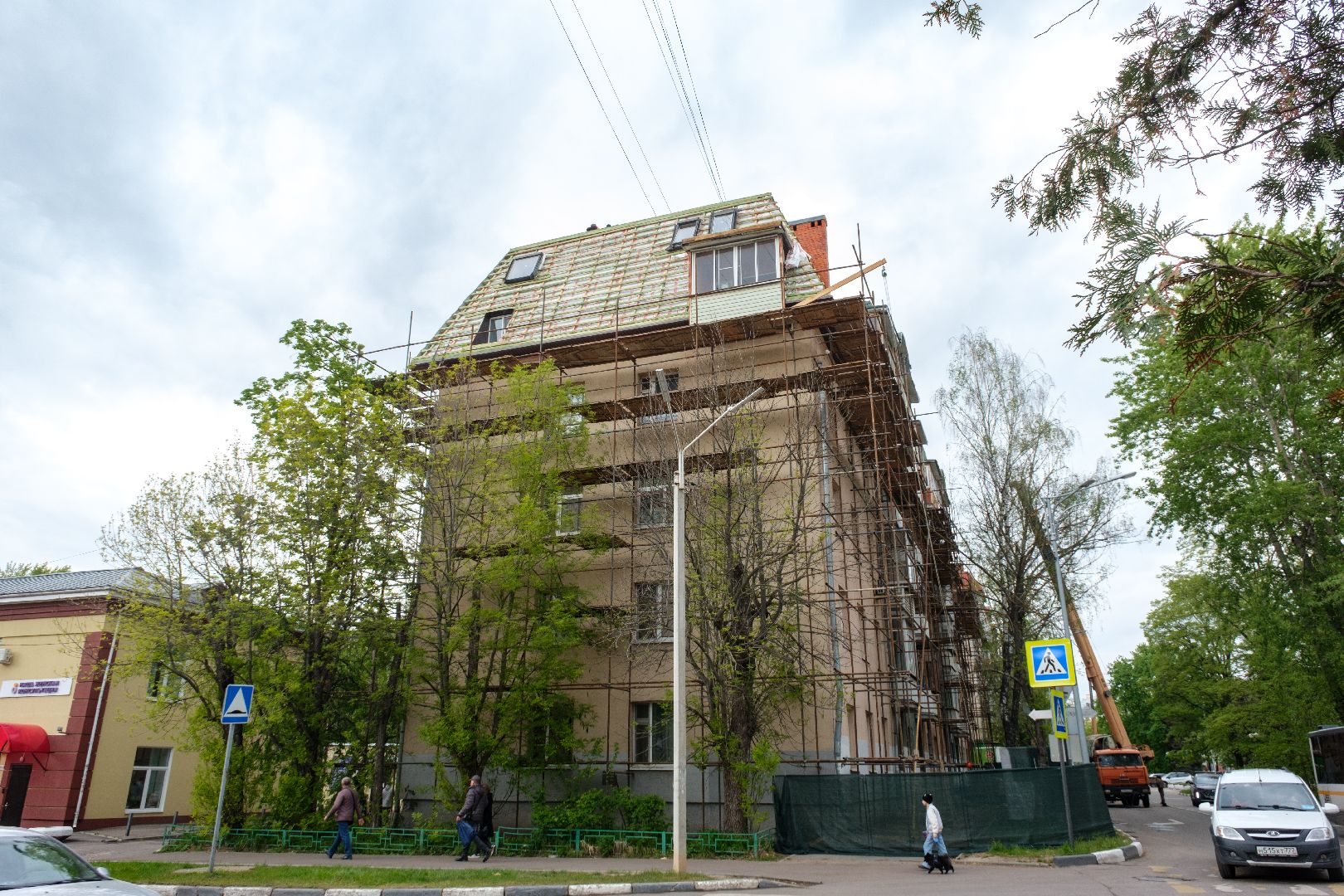 лыткарино,  строительство, капремонт, октябрьская 6,