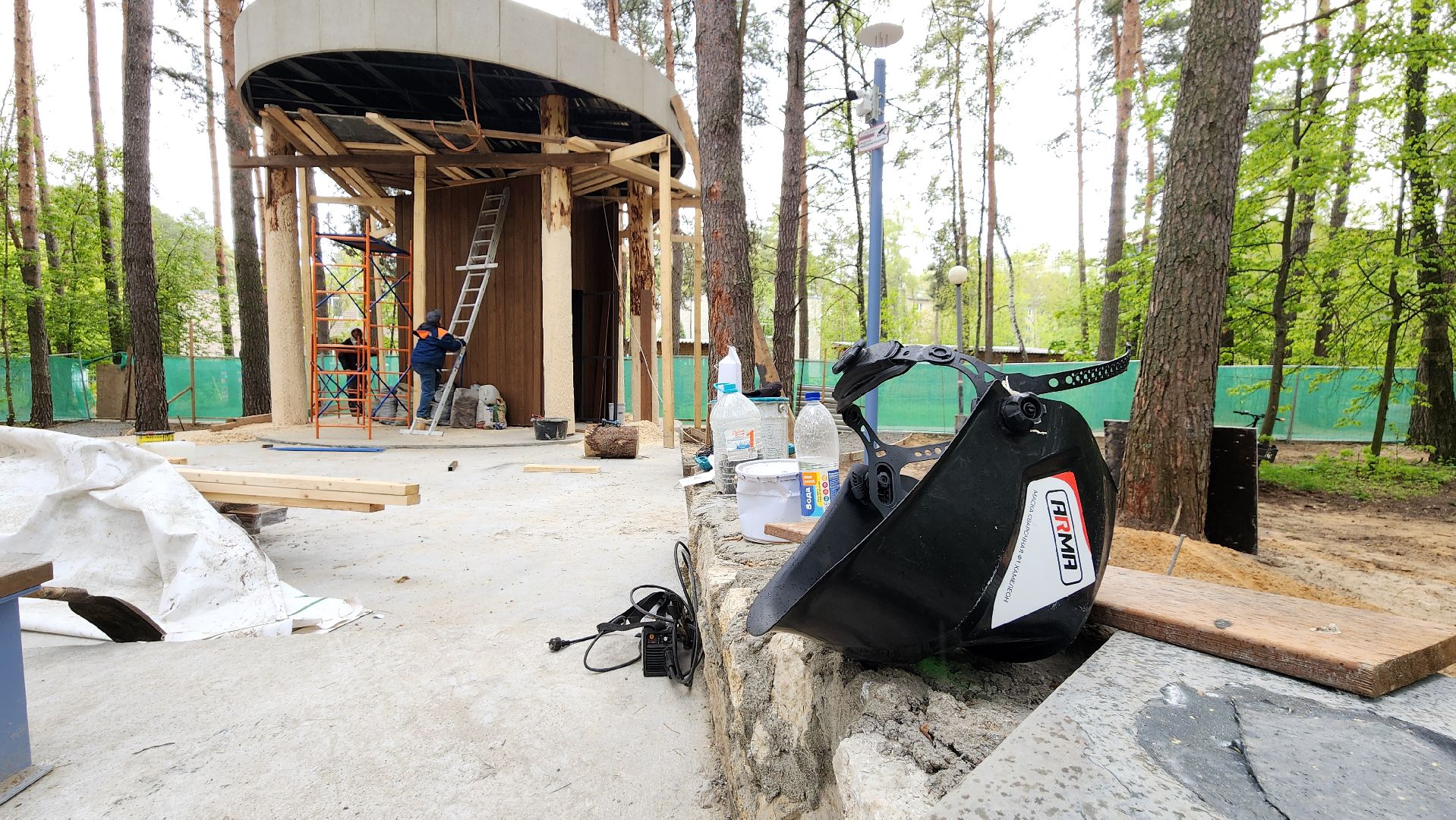 протвино, строительство, парк сказка,