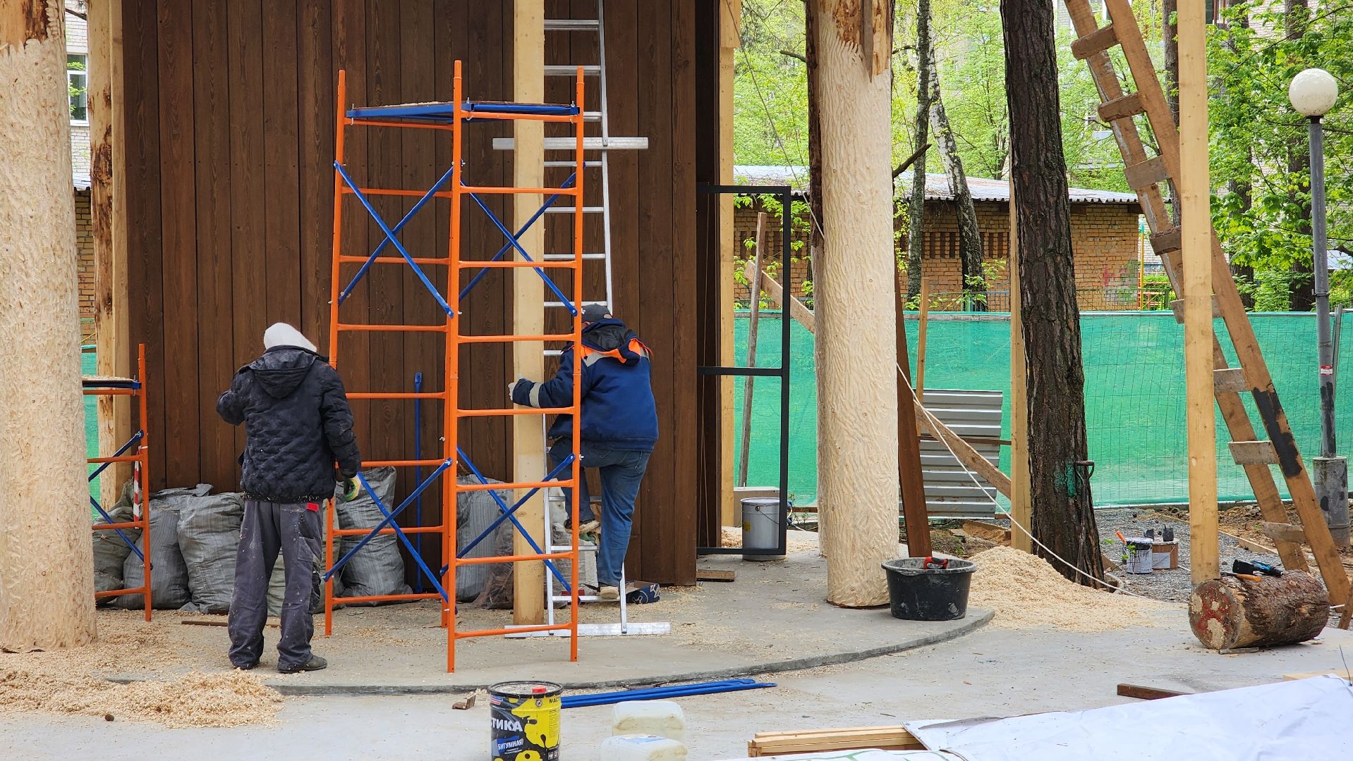 протвино, строительство, парк сказка,