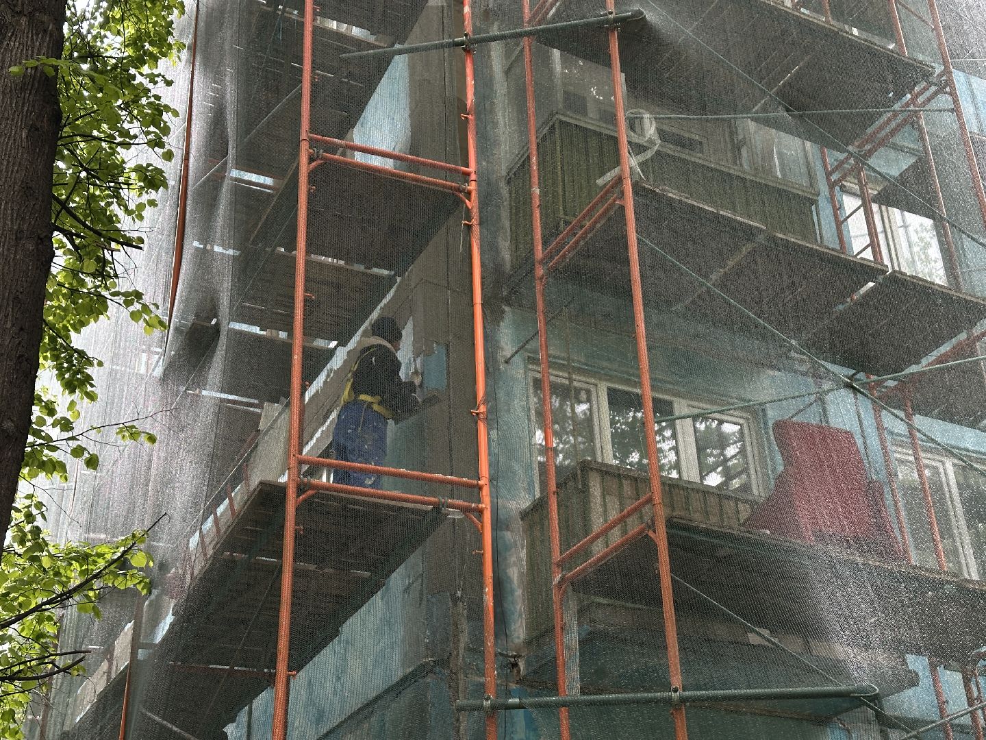 пушкино, ремонт мкд,  капитальный  ремонт, фасад,