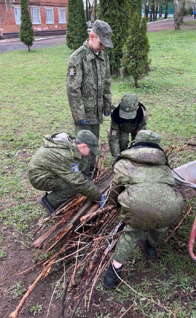 Солнечногорск, субботник, кадеты, лицей, уборка