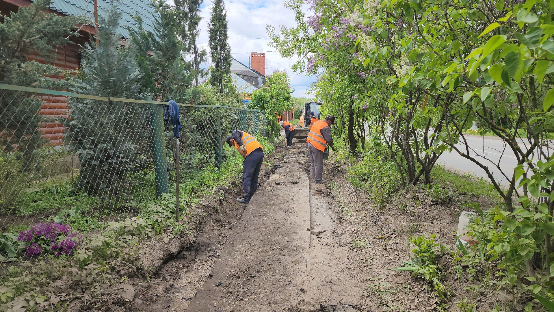 серпухов, подмосковье, ремонт дороги,