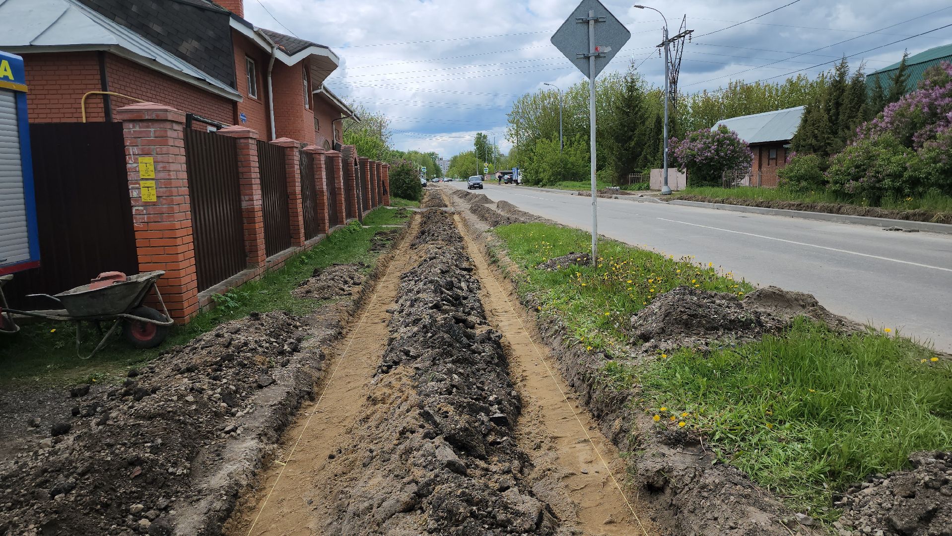 серпухов, подмосковье, ремонт дороги,