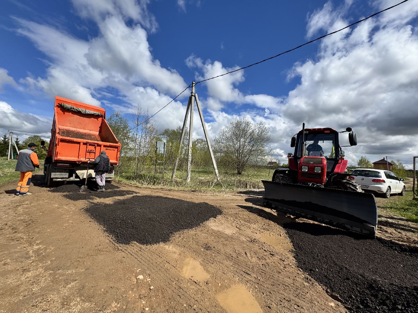 шаховская, ремонт дорог, коммунальные службы, добродел,