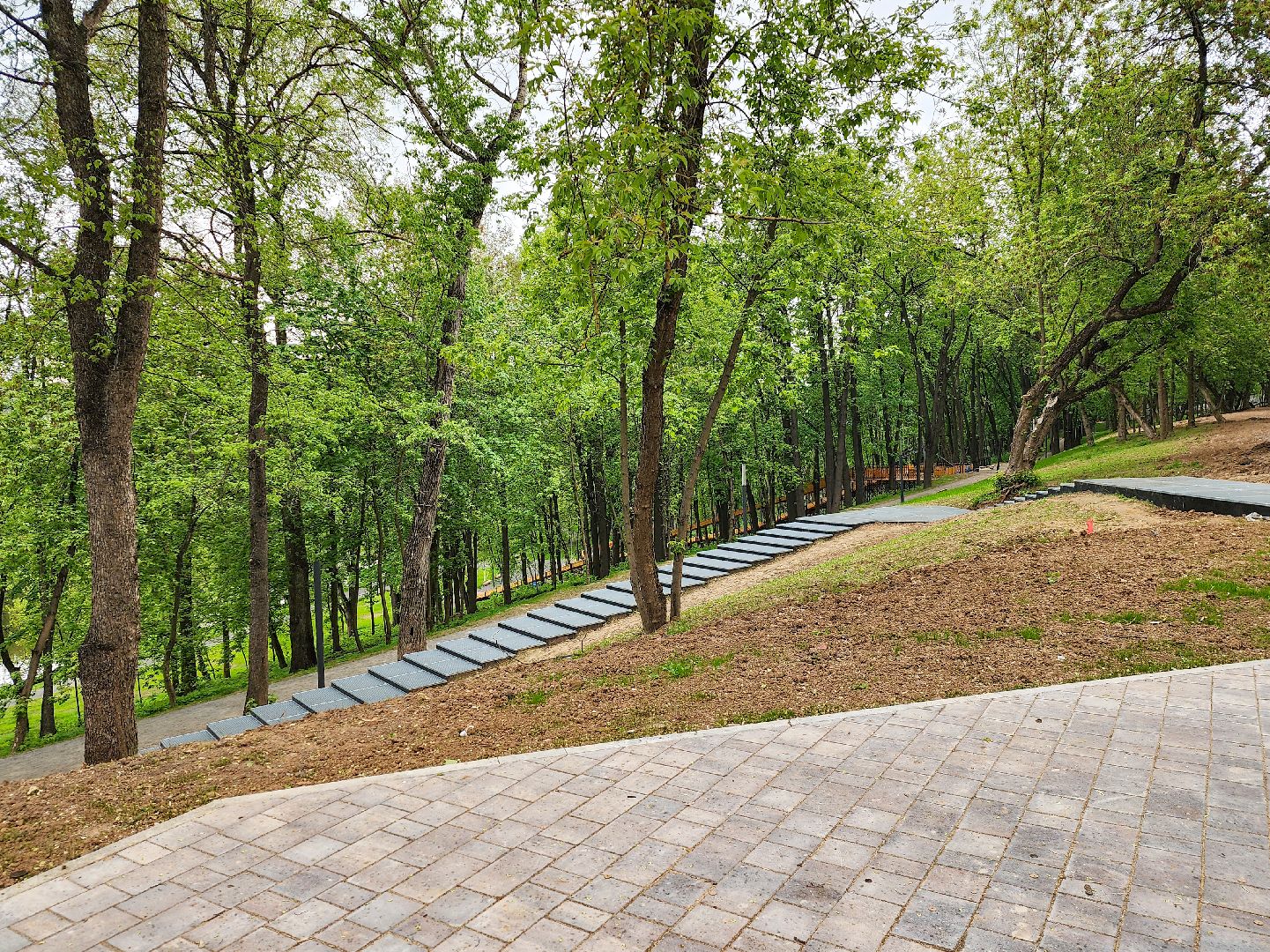 Подольск, Благоустройство, парк имени талалихина,парки подмосковья,