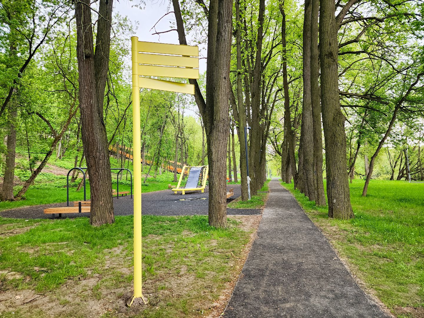 Подольск, Благоустройство, парк имени талалихина,парки подмосковья,