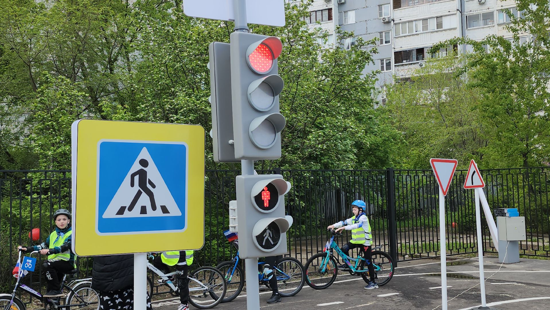 Люберцы, автогородок,школьники, правила дорожного движения,