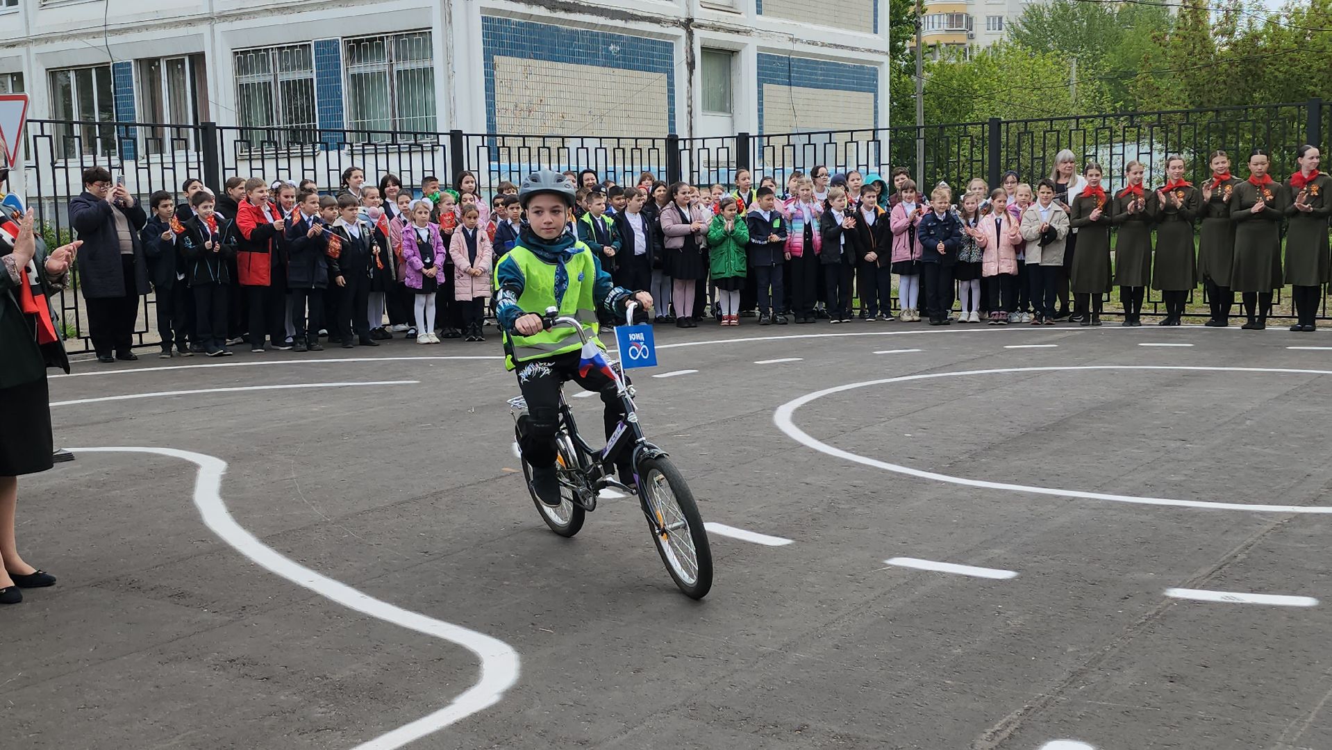 Люберцы, автогородок,школьники, правила дорожного движения,