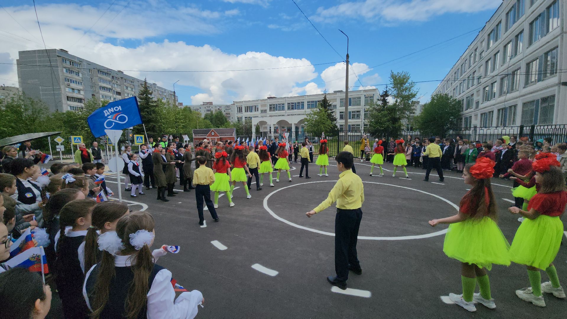 Люберцы, автогородок,школьники, правила дорожного движения,