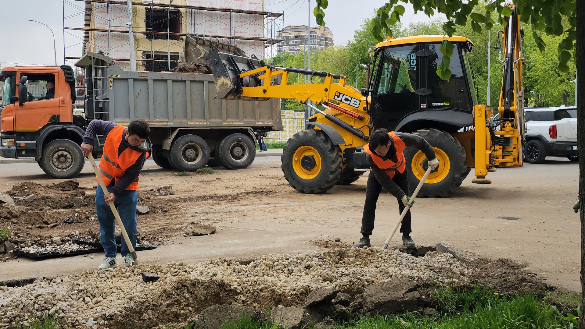 серпухов, улица ворошилова, благоустройство двора,