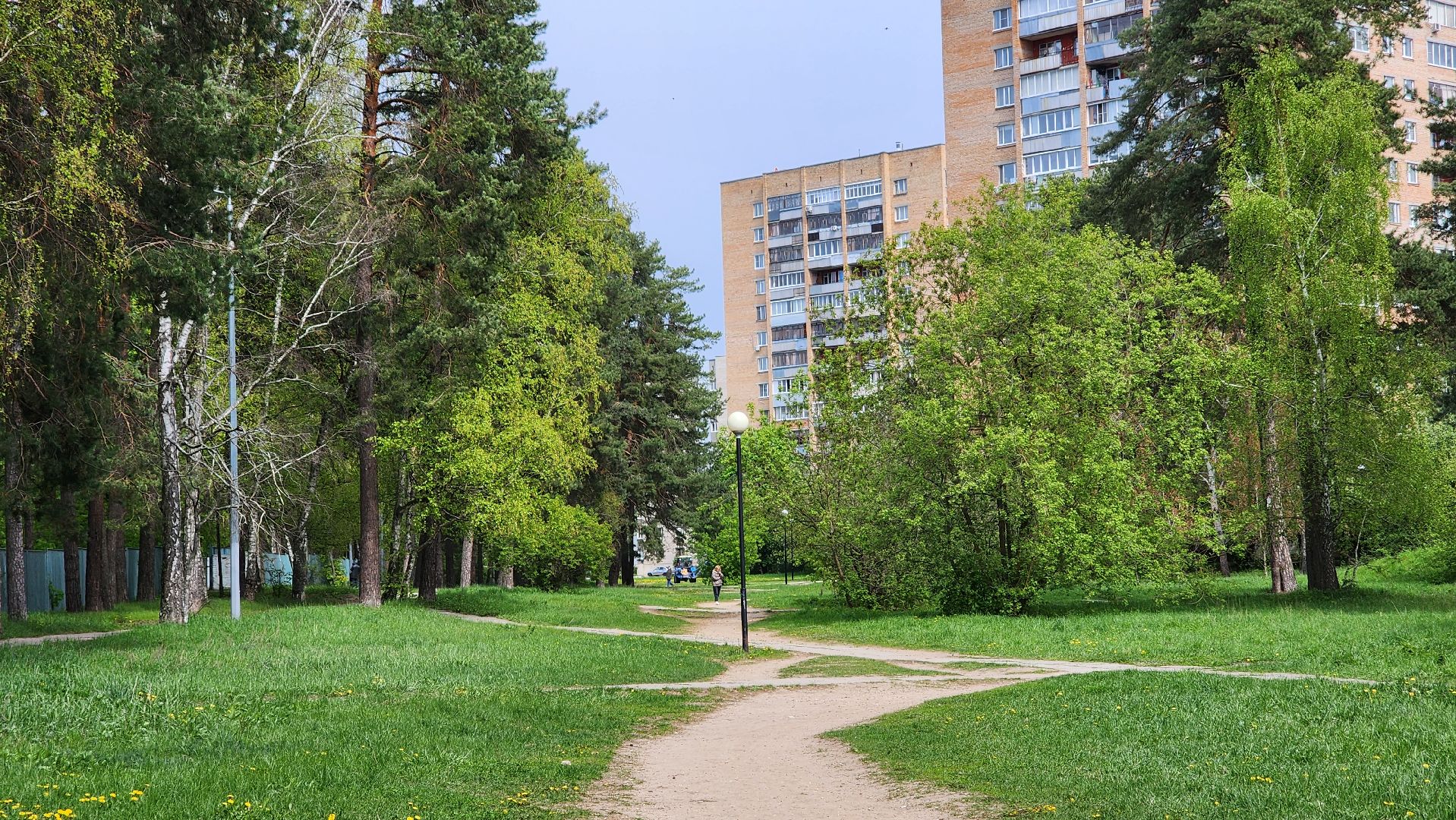 лощина протвино, сезонные работы комбината благоустройства,  благоустройство,