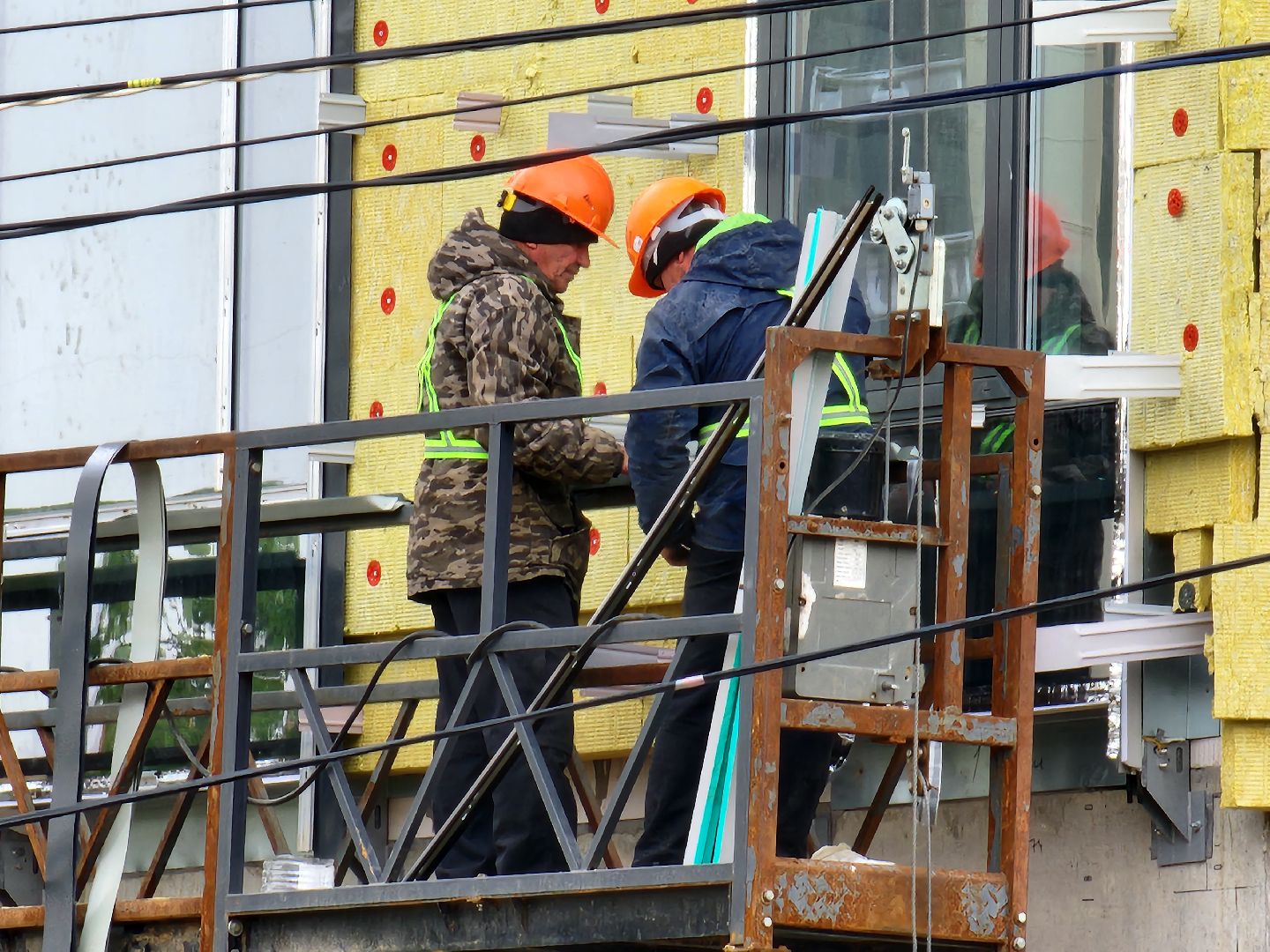 Чехов, улица Мира,детская поликлиника, строительство,  внутренняя отделка, остекление, фасадные работы, комиссия, проверка, глава округа михаил собакин, госпрограмма московской области,