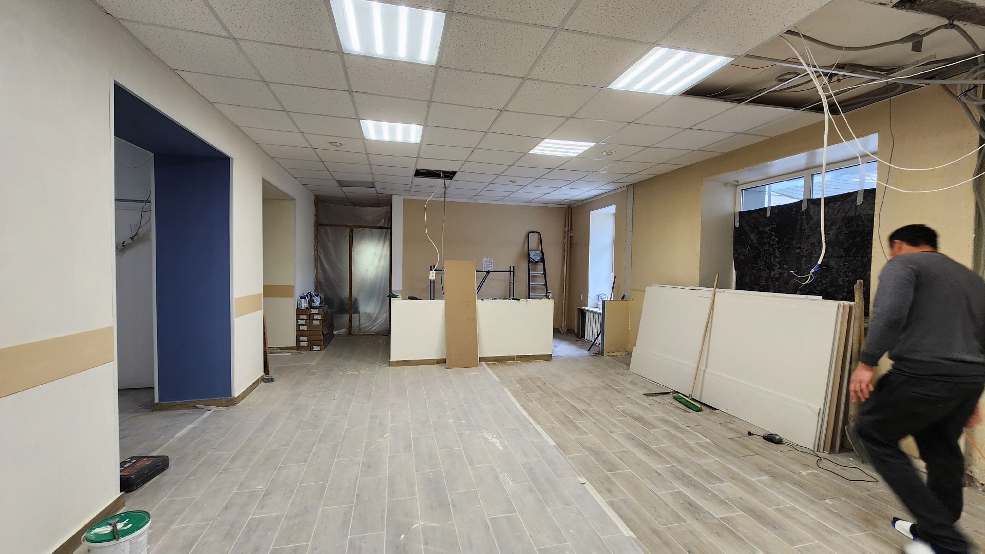 Руза, Прликлиника, ремонт поликлиники, здравоохранение мо,