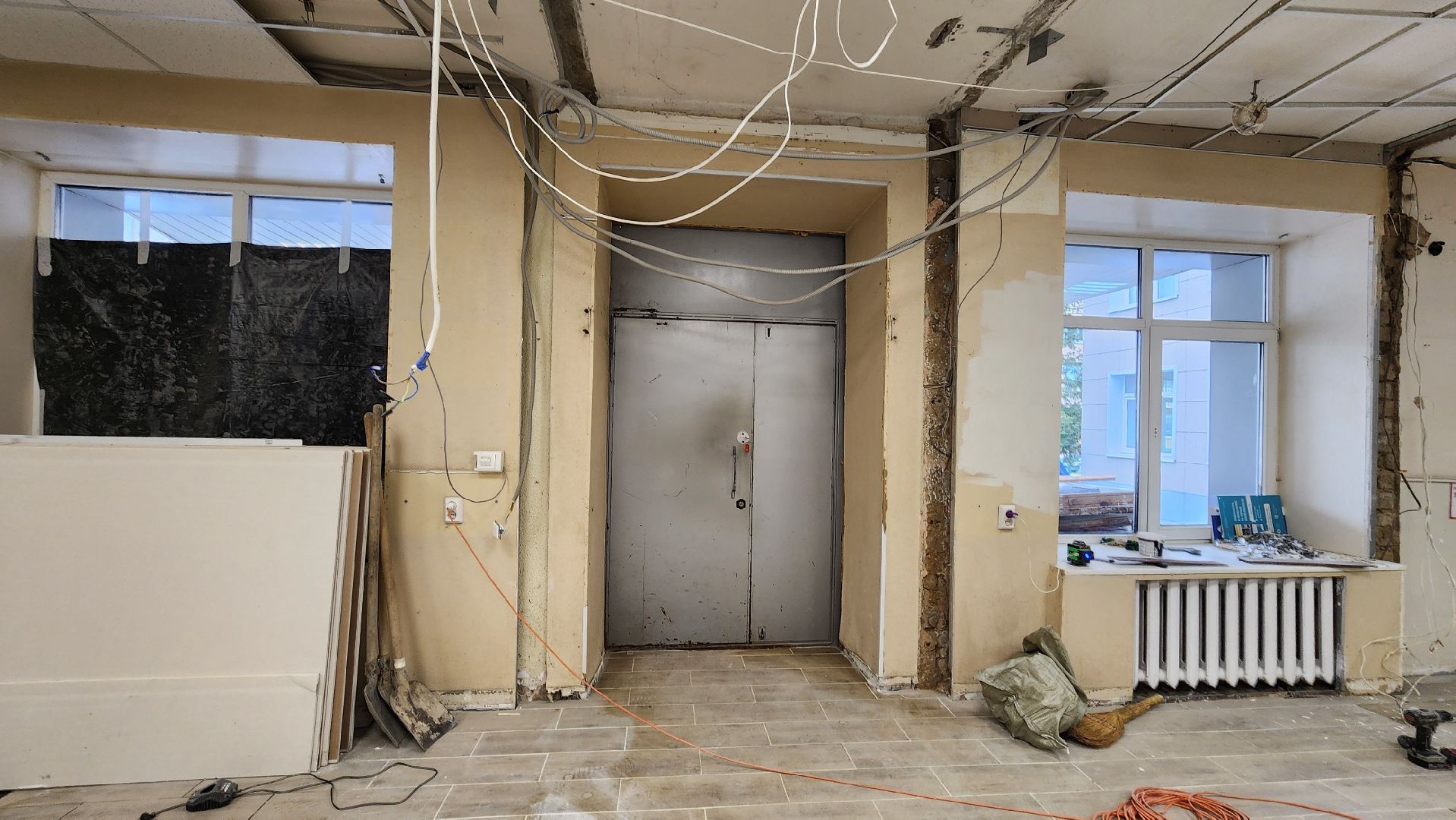 Руза, Прликлиника, ремонт поликлиники, здравоохранение мо,