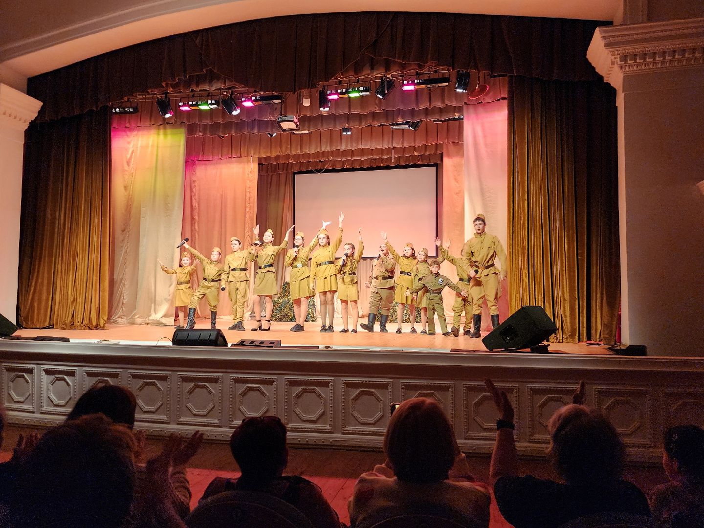 фрязино, концерт, дши, дети, 80-летие великой победы, год защитника отечества,