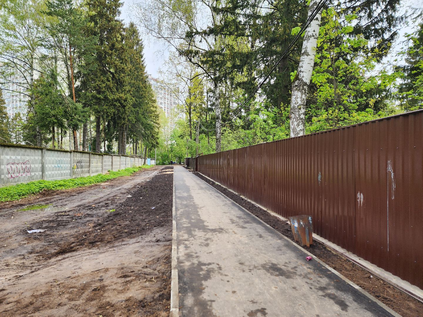 королёв, народные тропы в королеве, благоустройство народных троп ,