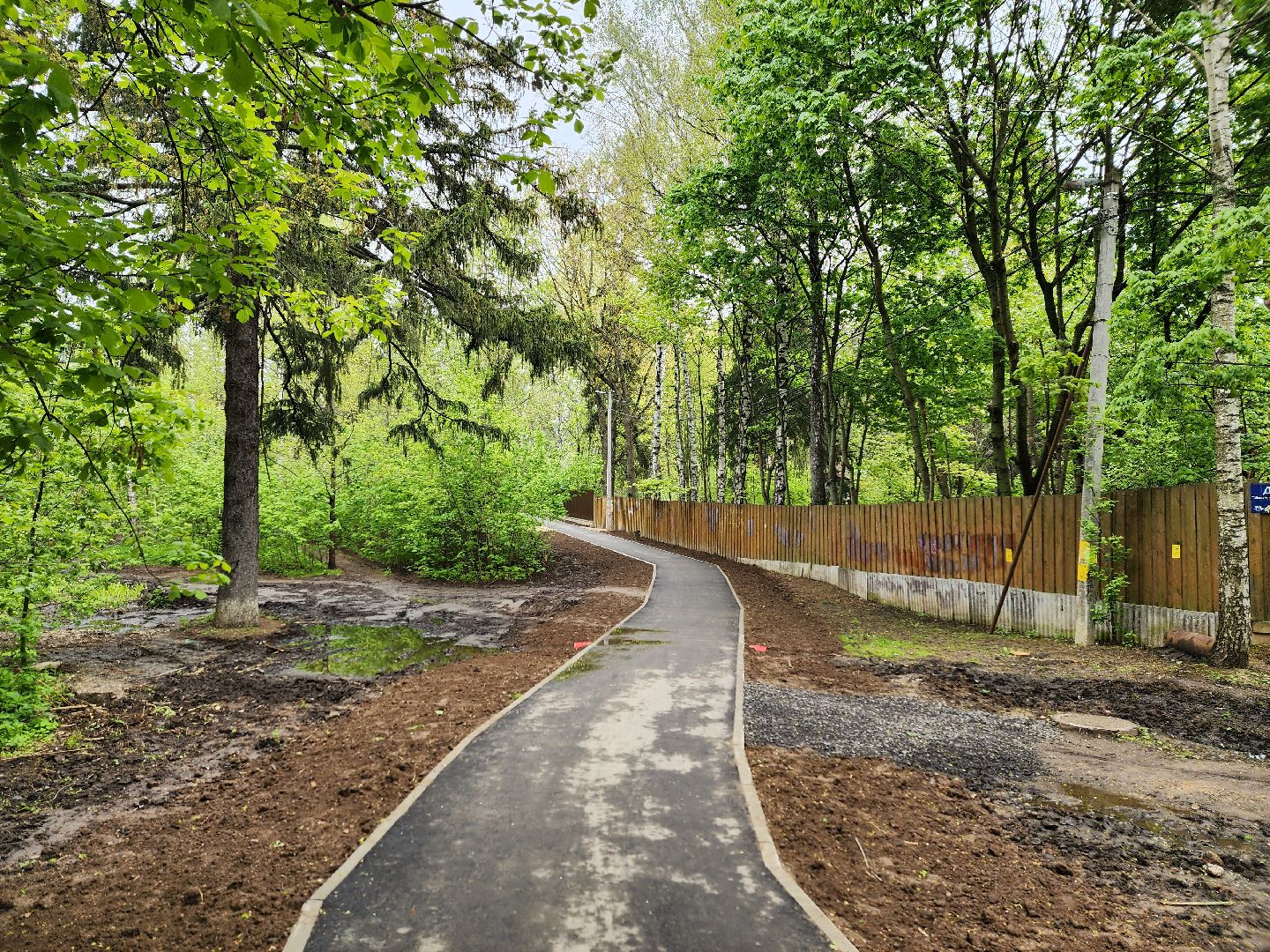 королёв, народные тропы в королеве, благоустройство народных троп ,