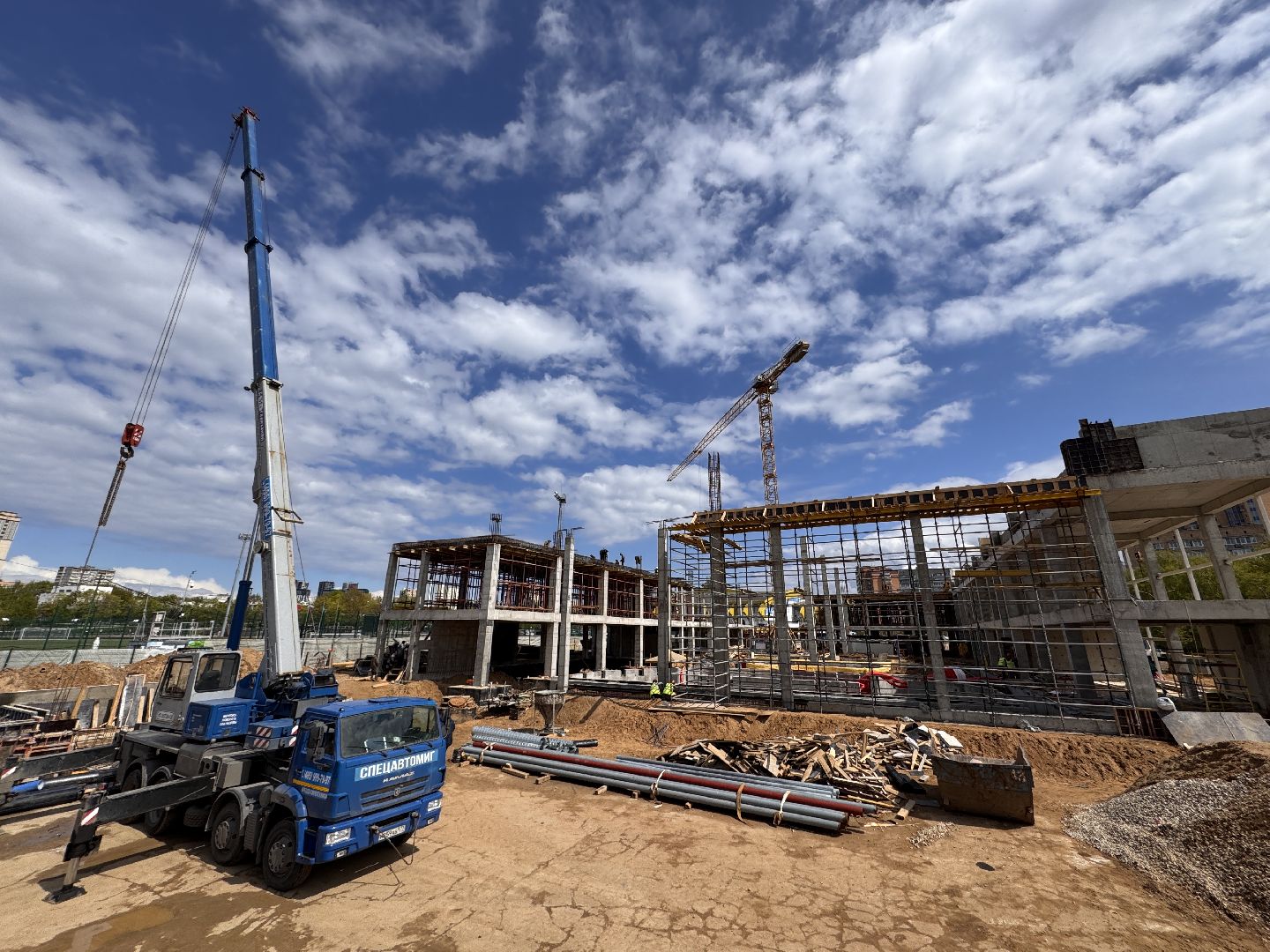 Строительство в Одинцово, Акватермальный комплекс в Одинцово, Семейный комплекс,