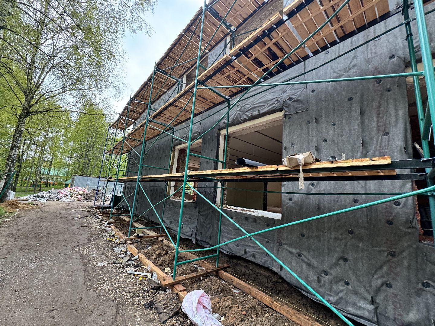 шаховская, строительство, капитальный  ремонт,