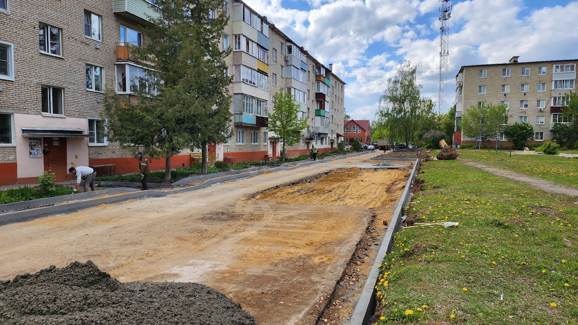 луховицы, благоустройство, ремонт дворов,