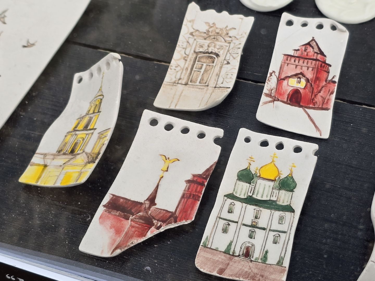 Коломна , выставка под открытым небом, керамика,