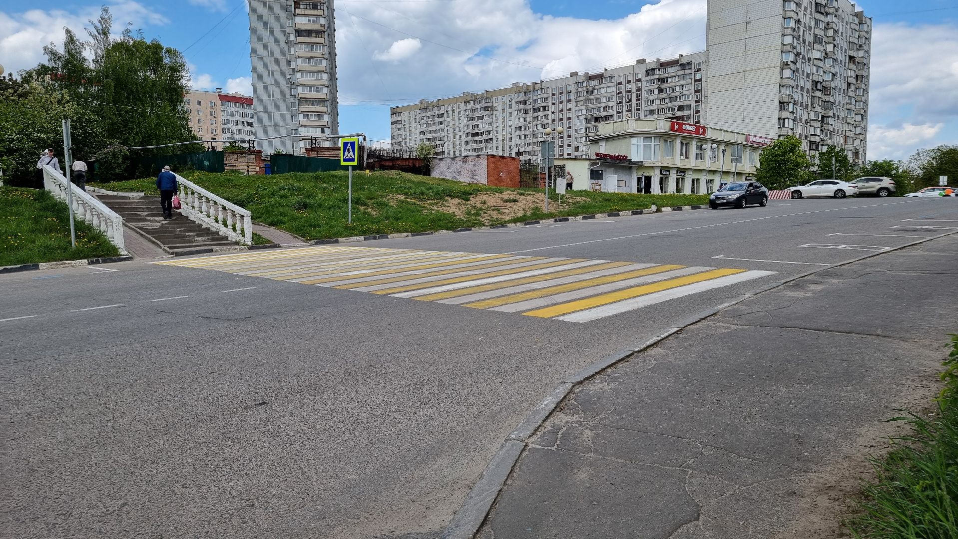 разметка, пешеходный переход,