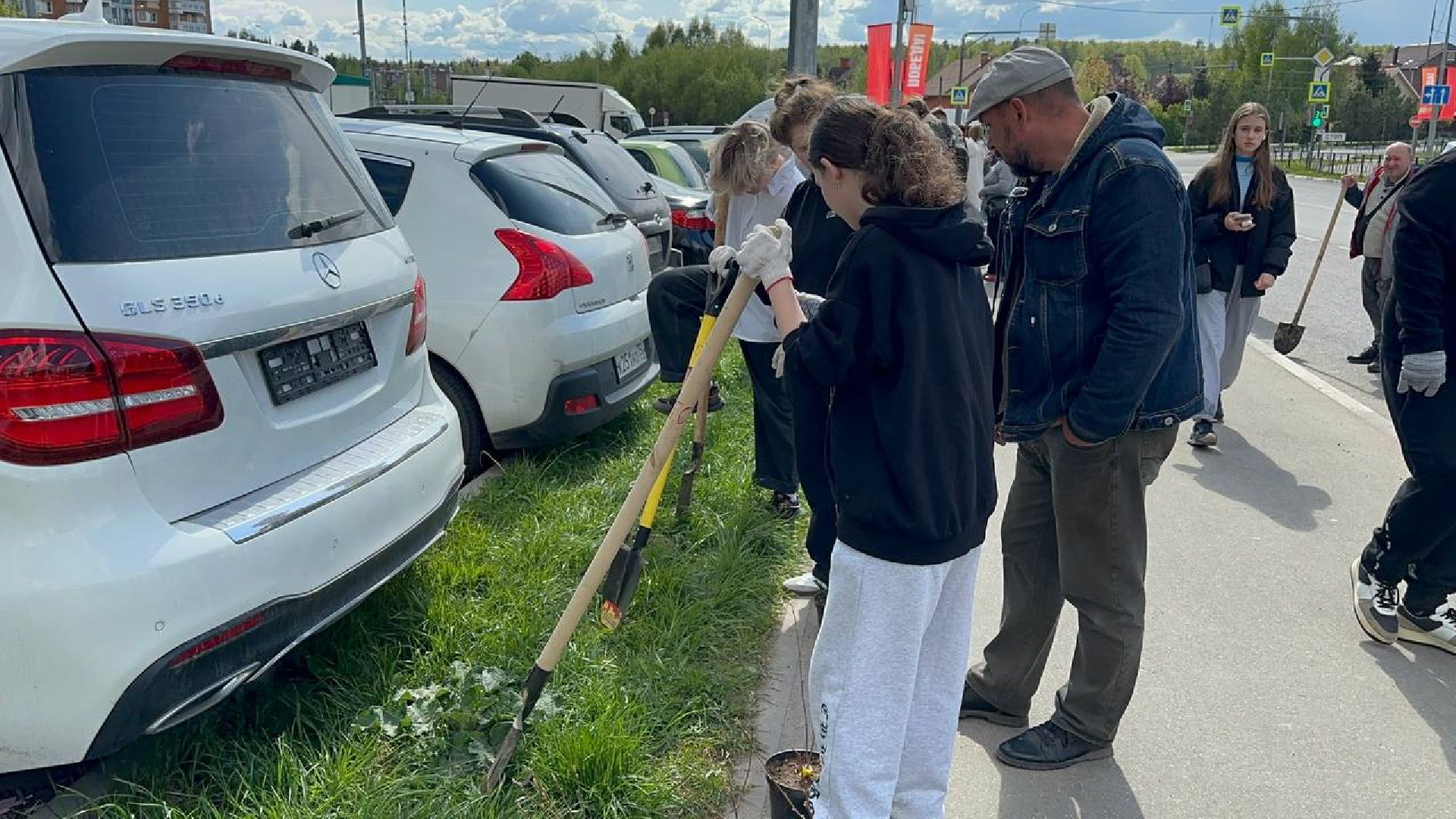 домодедово, сад памяти, акция, микрорайон южный,