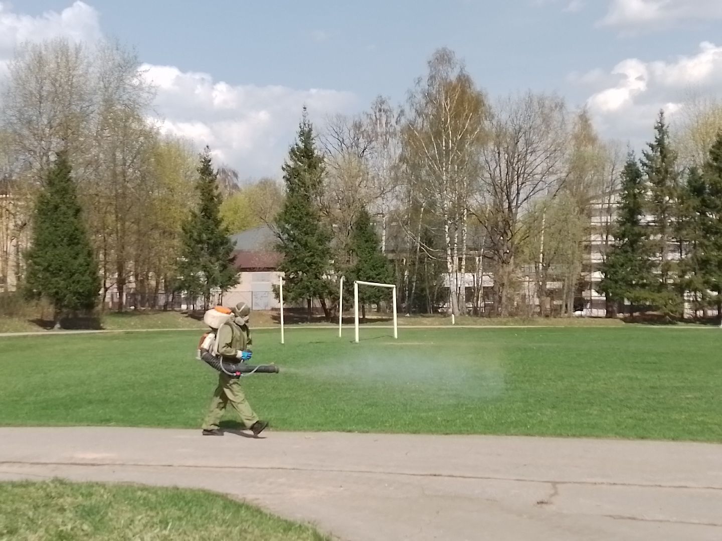 благоустройство, городской округ восход, клещи, обработка от клещей,