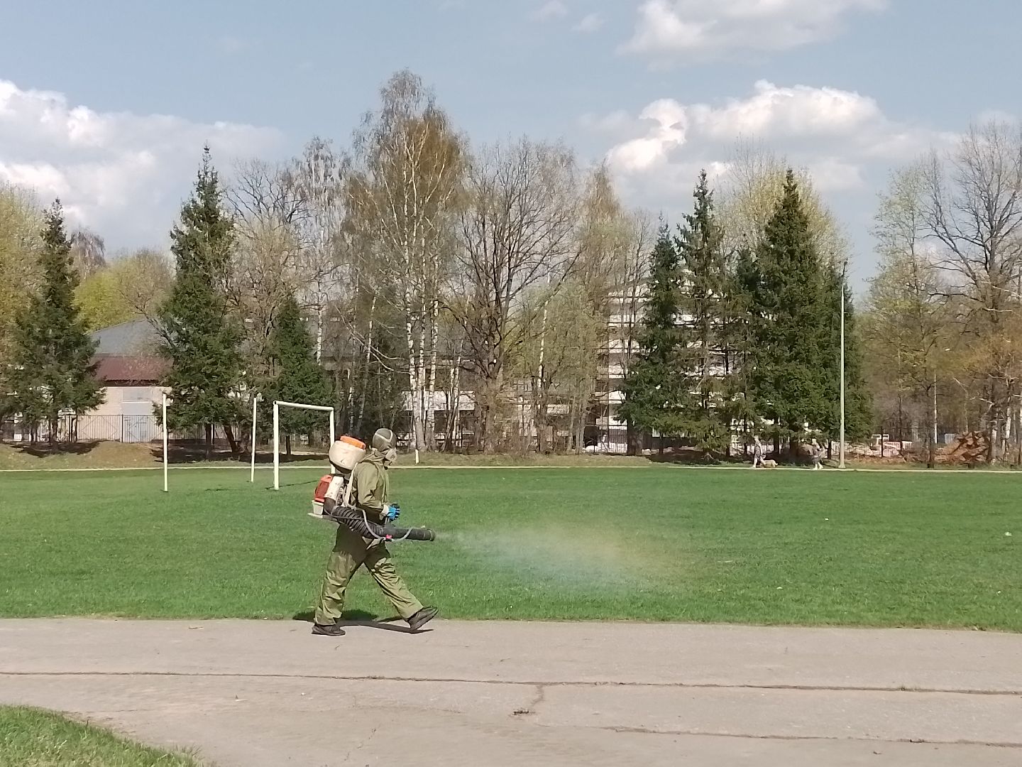 благоустройство, городской округ восход, клещи, обработка от клещей,