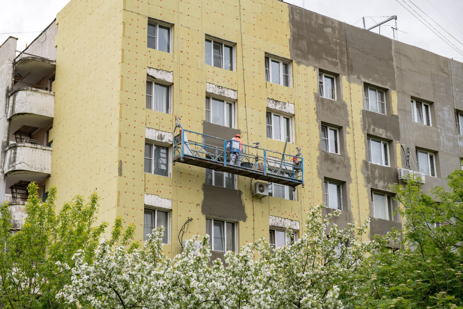 капитальный ремонт, лыткарино, строительство, утепление фасада,