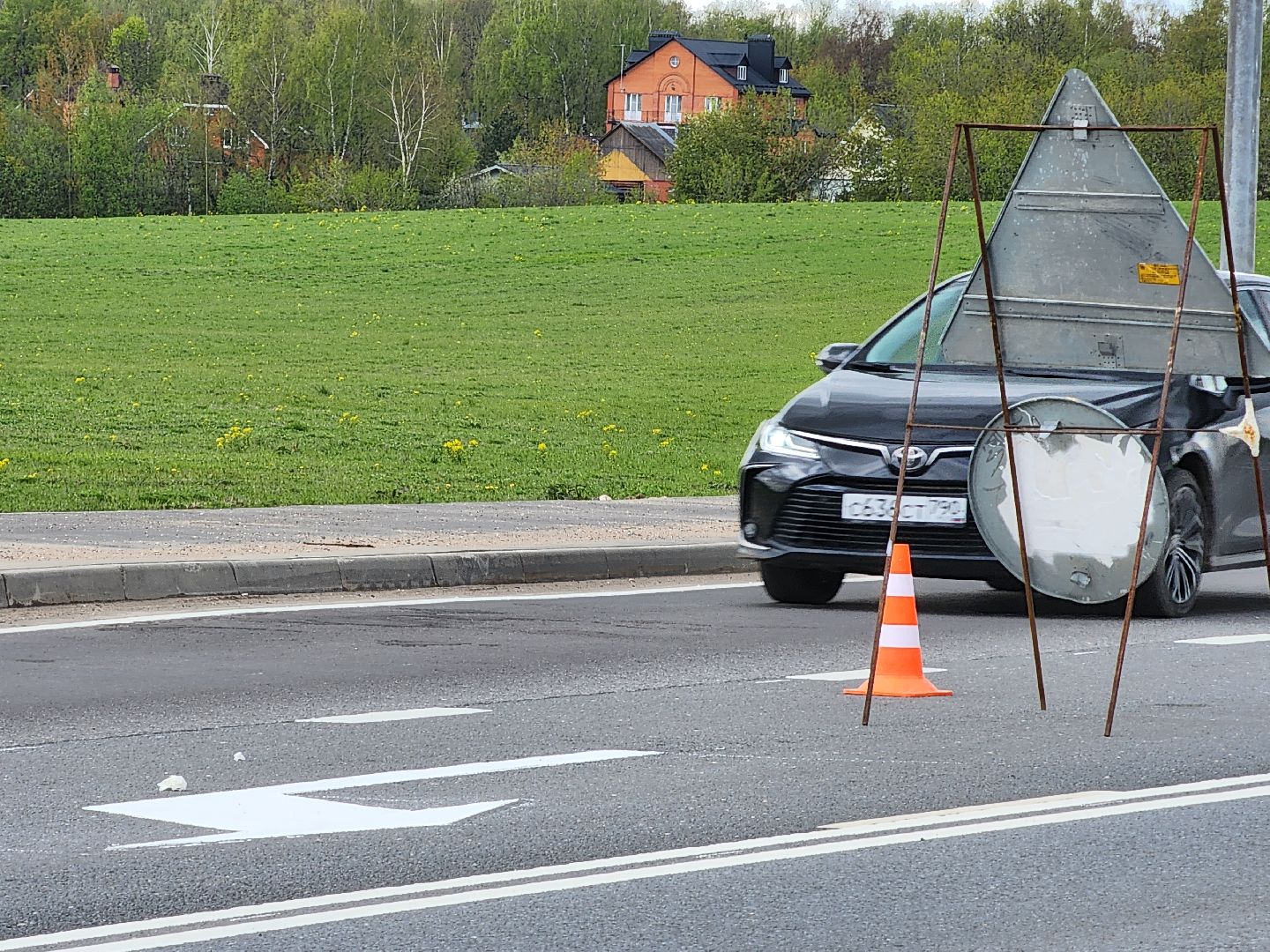 дороги, новая разметка, светофор, жк белый город, сергиев посад, сергиево-посадский городской округ,