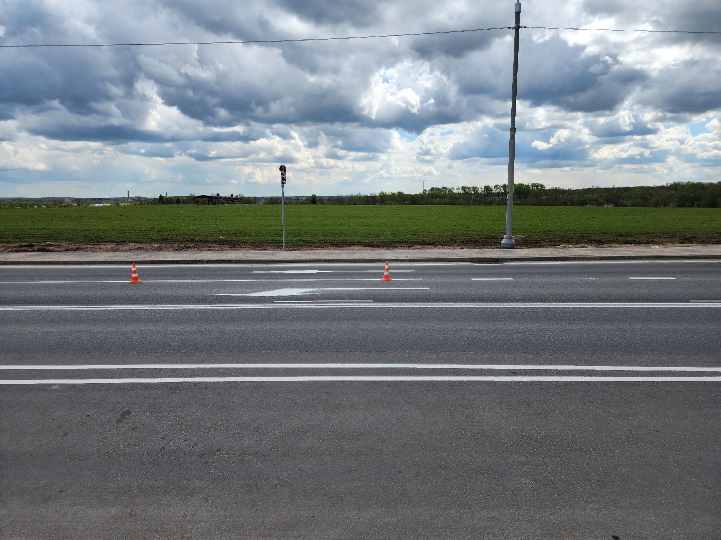 дороги, новая разметка, светофор, жк белый город, сергиев посад, сергиево-посадский городской округ,