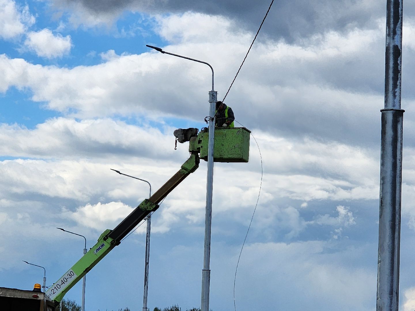 дороги, новая разметка, светофор, жк белый город, сергиев посад, сергиево-посадский городской округ,