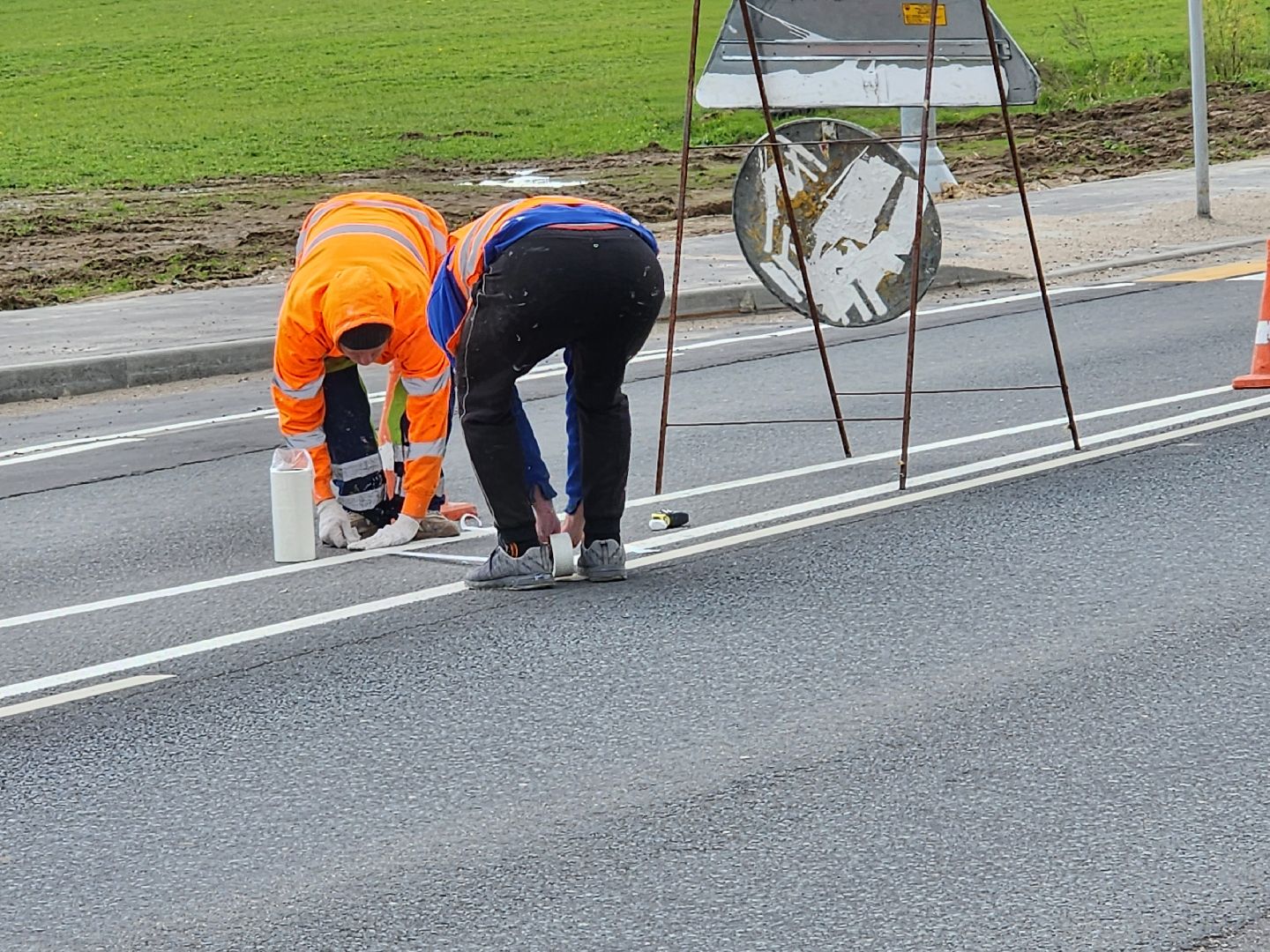 дороги, новая разметка, светофор, жк белый город, сергиев посад, сергиево-посадский городской округ,